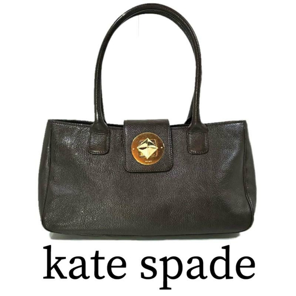 kate spade Handbags - Kate Spade Dk. Brown Leather Maddox Bexley Handbag